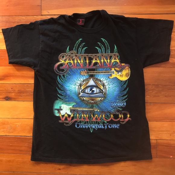 Carlos Santana Vintage Concert T Shirt Carlos Santana Vintage Concert T Shirt